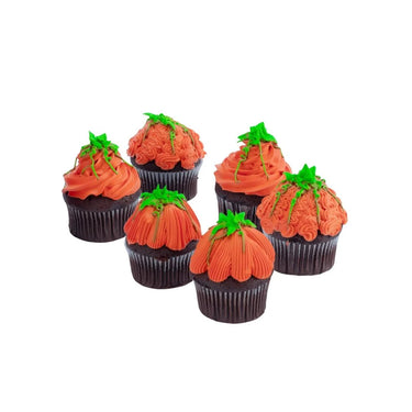 Halloween Pumpkin Cupcakes